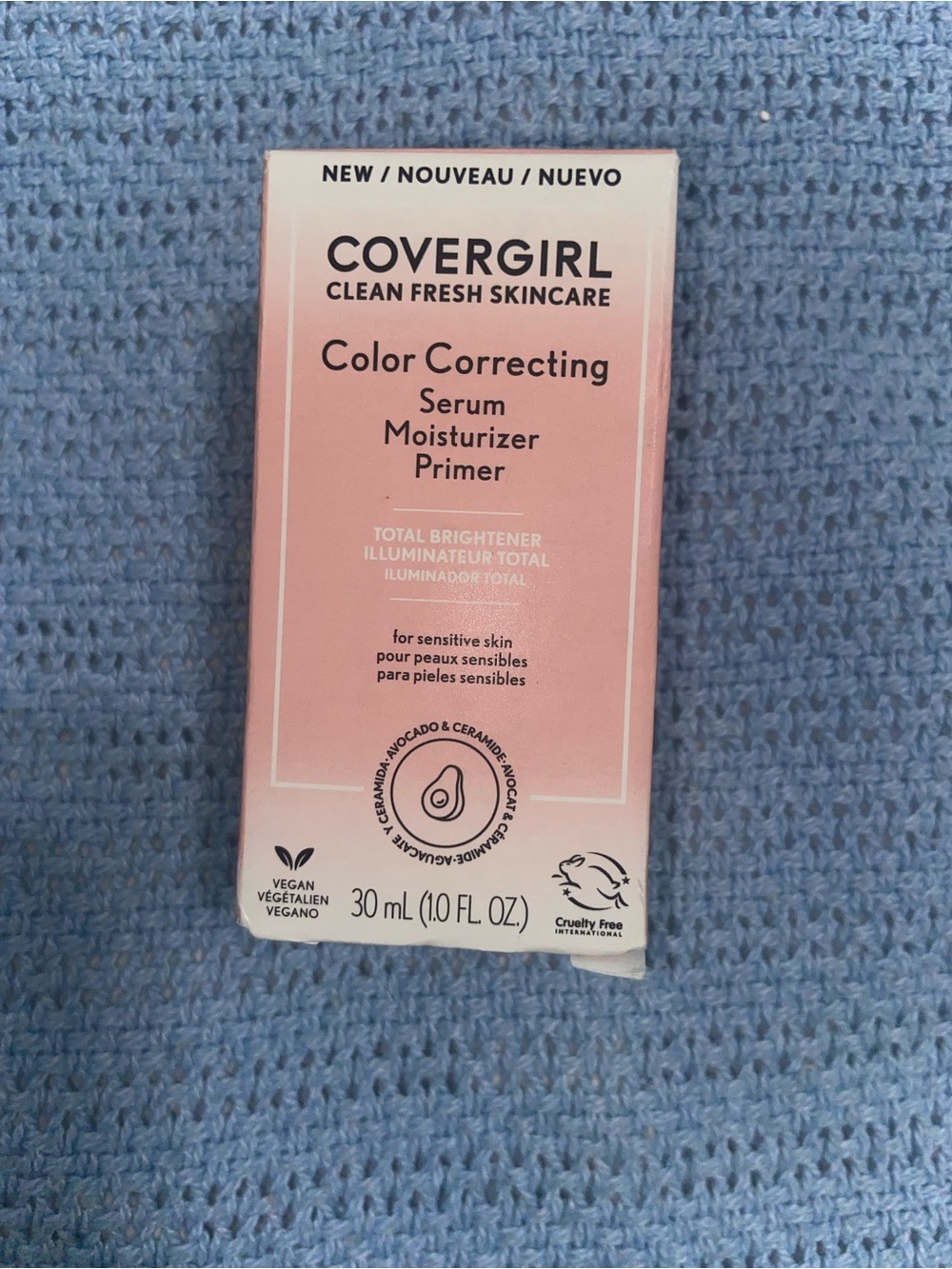 COVERGIRL Pink Color Correcting Serum Moisturizer Primer